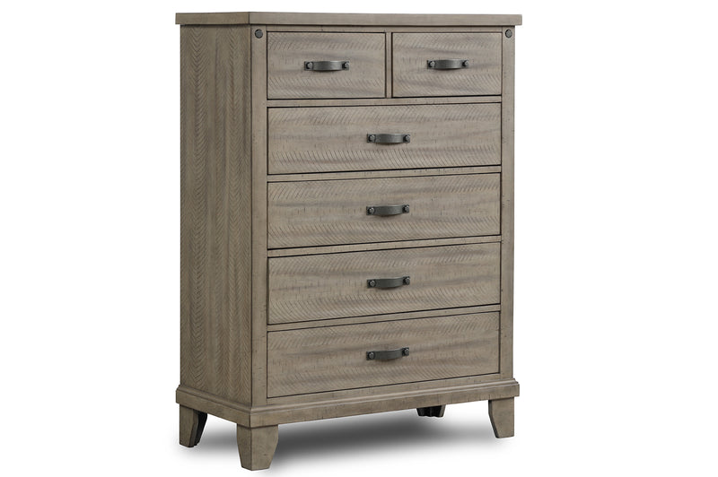 New Classic Furniture Marwick 6 Drawer Chest in Sand B65-070 image