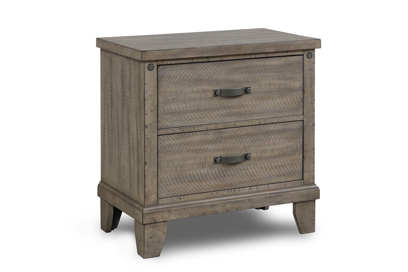 New Classic Furniture Marwick 2 Drawer Nightstand in Sand B65-040 image