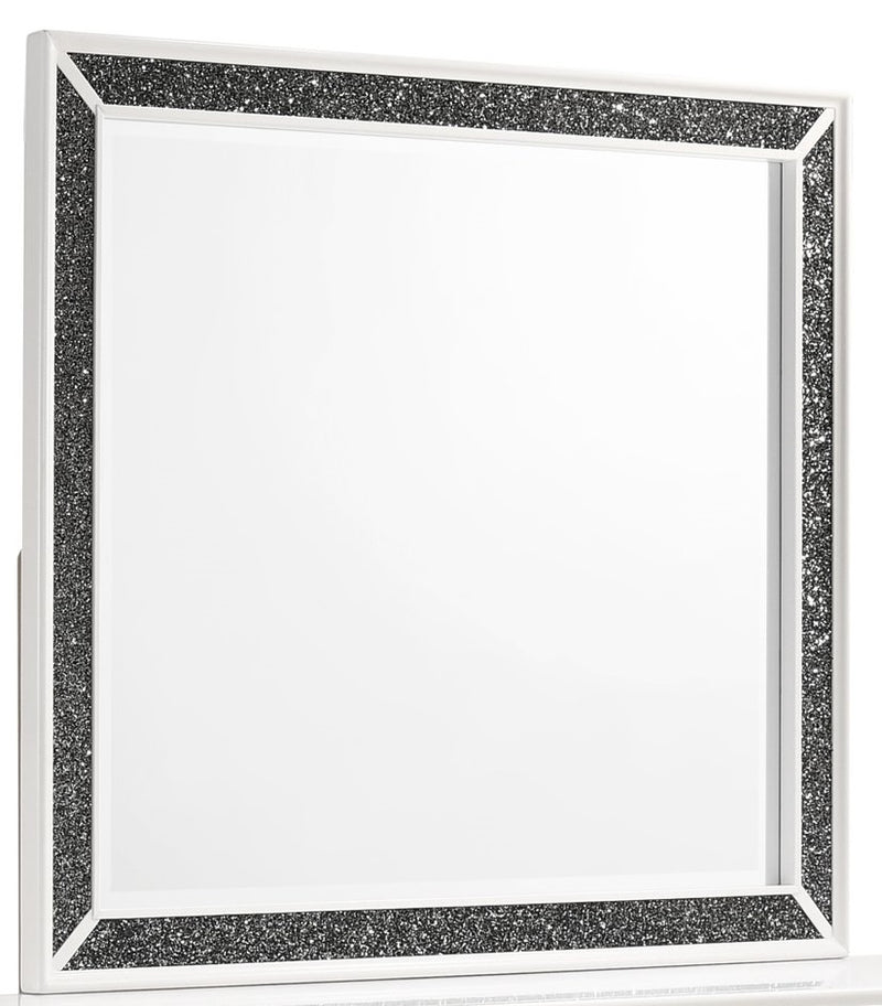 New Classic Furniture Park Imperial Mirror in White B0931W-060 image