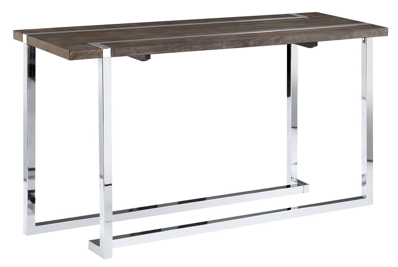 Magnussen Kieran Rectangular Sofa Table in Chrome T4215-73 image