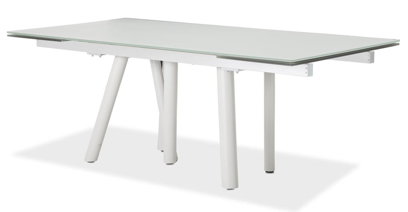 AICO Trance Rotterdam Rectangular Dining Table in Off White TR-RTRDM002 image