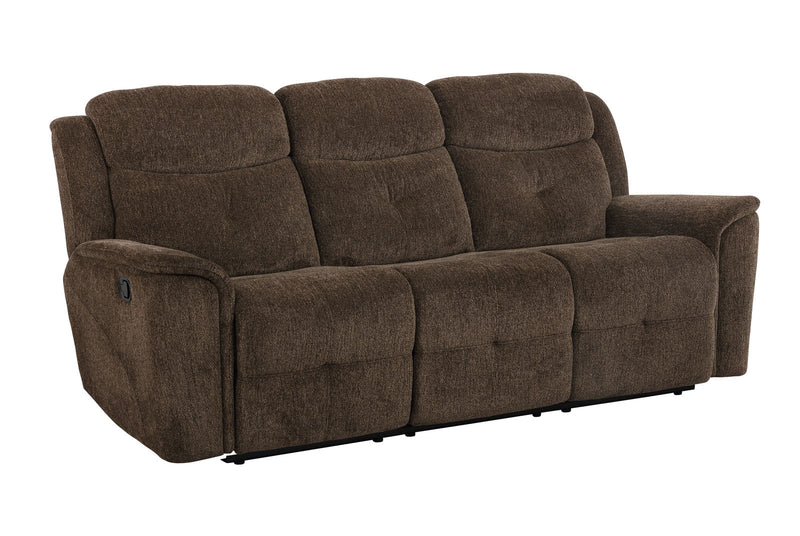 New Classic Furniture Havana Dual Recliner Sofa with Power in Latte U1420-30P1-LAT image