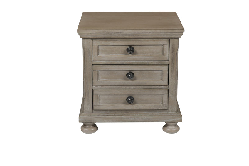 New Classic Furniture Allegra Youth Nightstand in Pewter Y2159-042 image