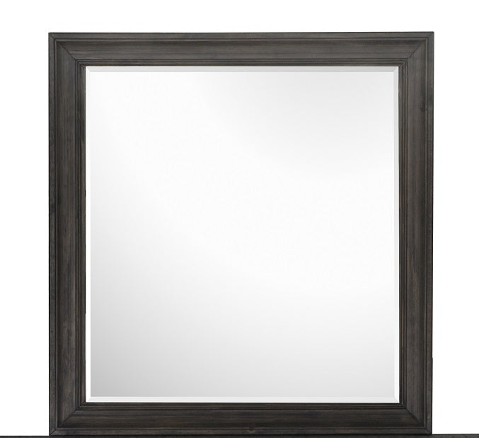 Magnussen Furniture Calistoga Portrait Mirror in Weathered Charcoal Y2590-42 image